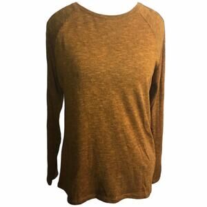 Women’s TRF by Zara orange long sleeve Blouse